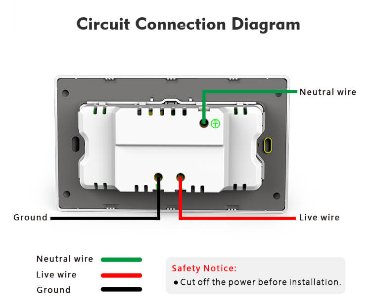 double socket wiring diagram uk