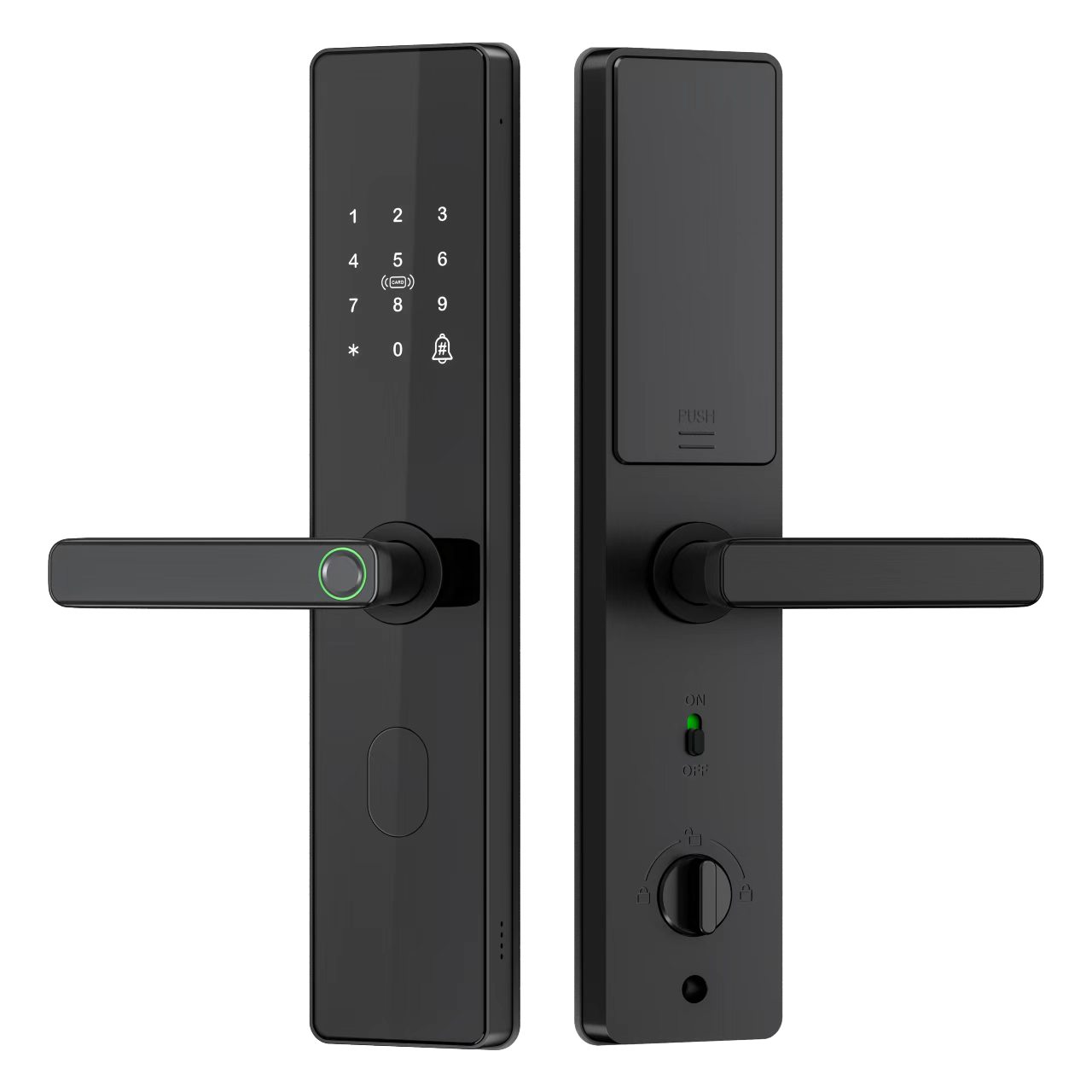 Semi-Automatic Smart Door Lock